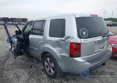 2012 Honda Pilot Ex-L из США, поврежденный, VIN 5FNYF4H51CB044331
